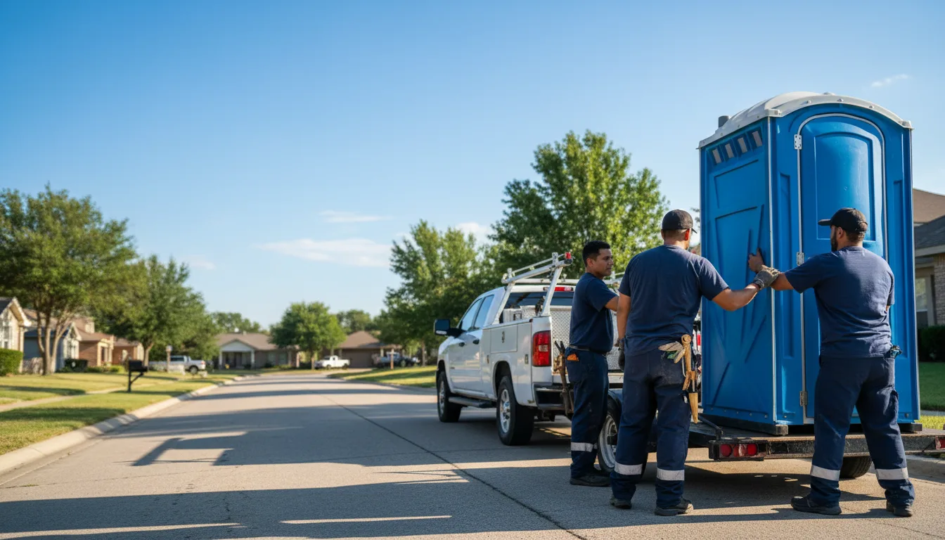 Portable Toilet Rental in Klondike, TX near me
